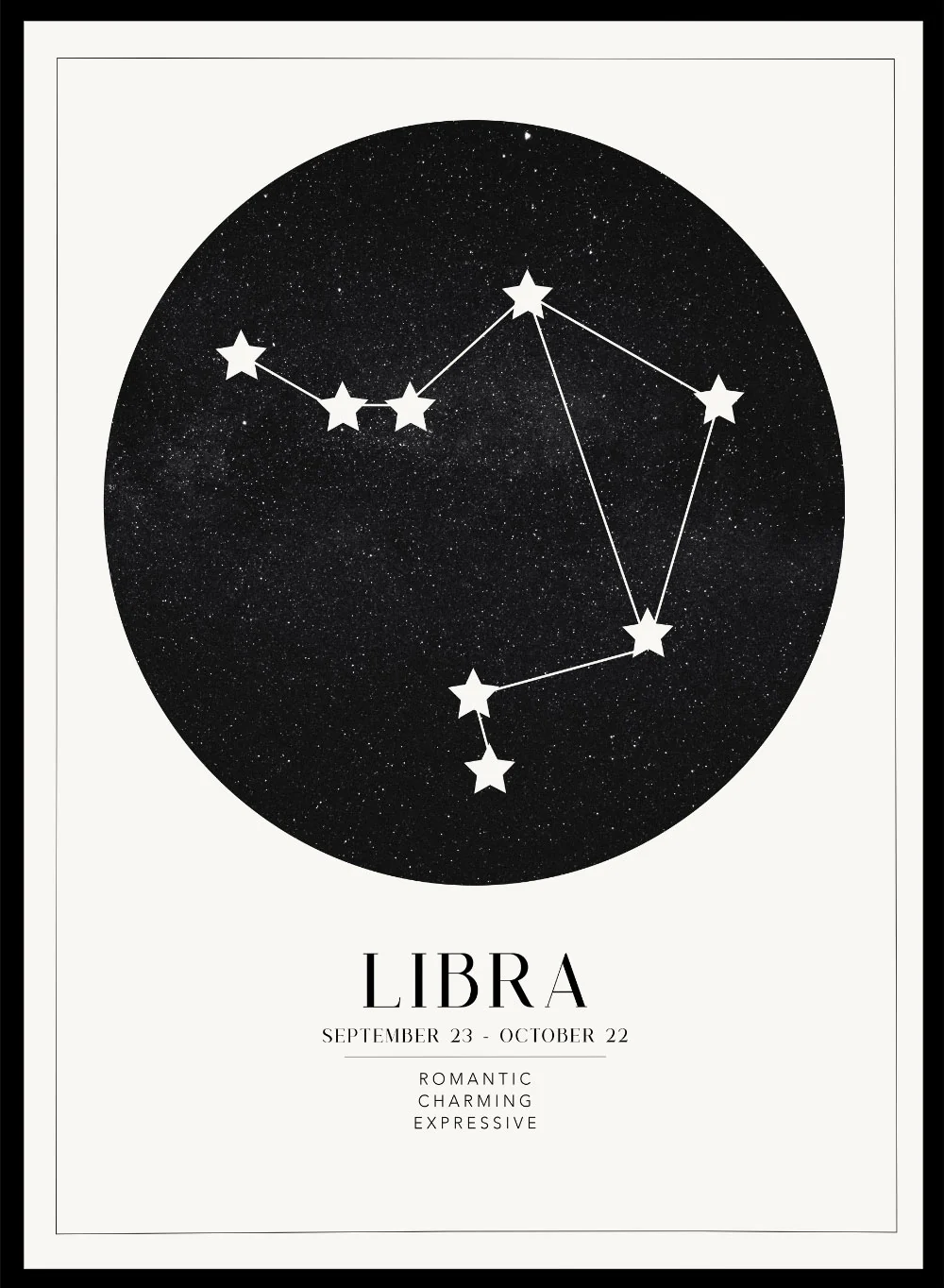 Libra zodiac art